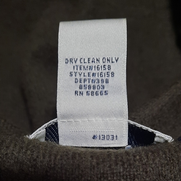 🍁🧥 Nordstrom Boiled Wool Coat with Removable Lining, Size Medium - Picture 5 of 7